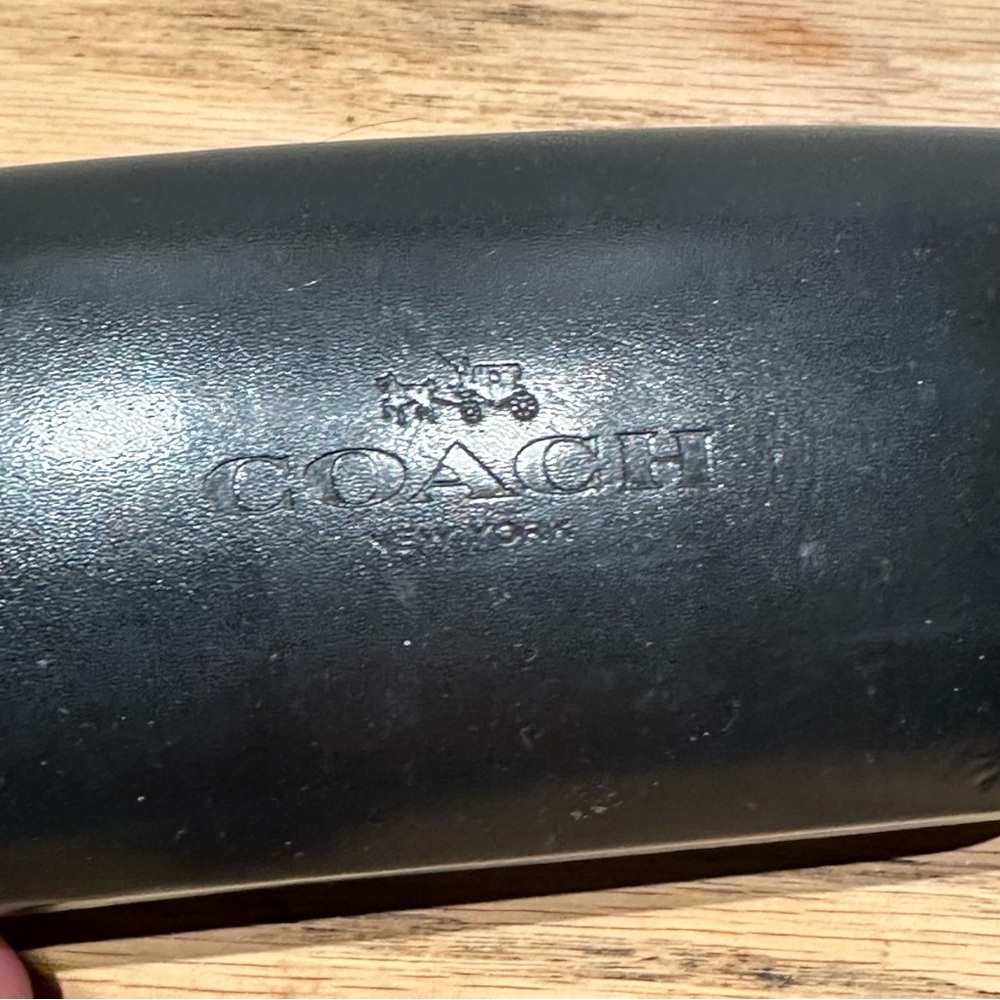Coach‎ Black Eyewear Case